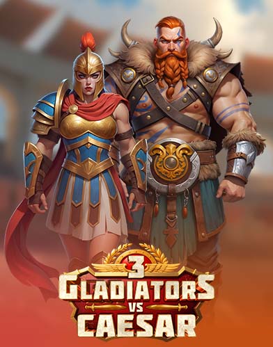 3 Gladiators vs Caesar