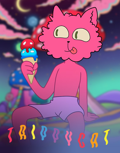 Trippy Cat