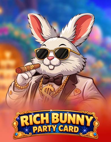 Rich Bunny Party Card