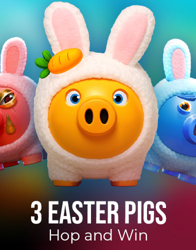 3 Easter Pigs