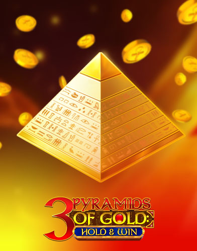 3 Pyramids of Gold: Hold & Win